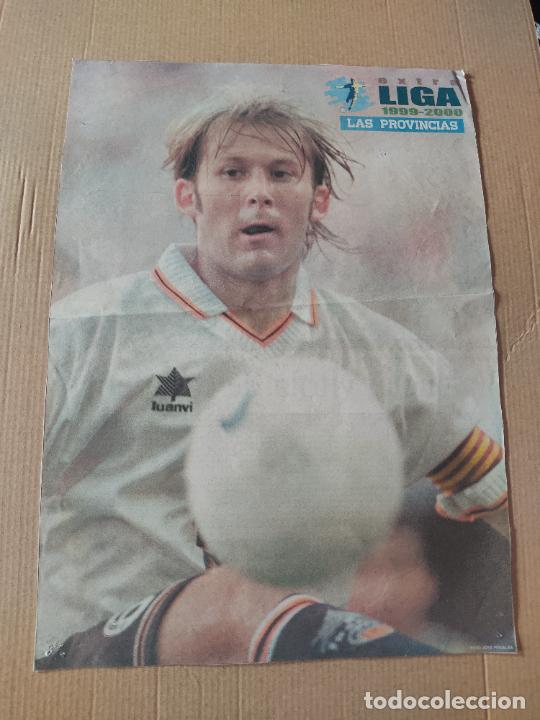 Collezionismo sportivo: POSTER GAIZKA MENDIETA VALENCIA EXTRA LIGA 99-00 FUTBOL 1999-2000 DIARIO LAS PROVINCIAS