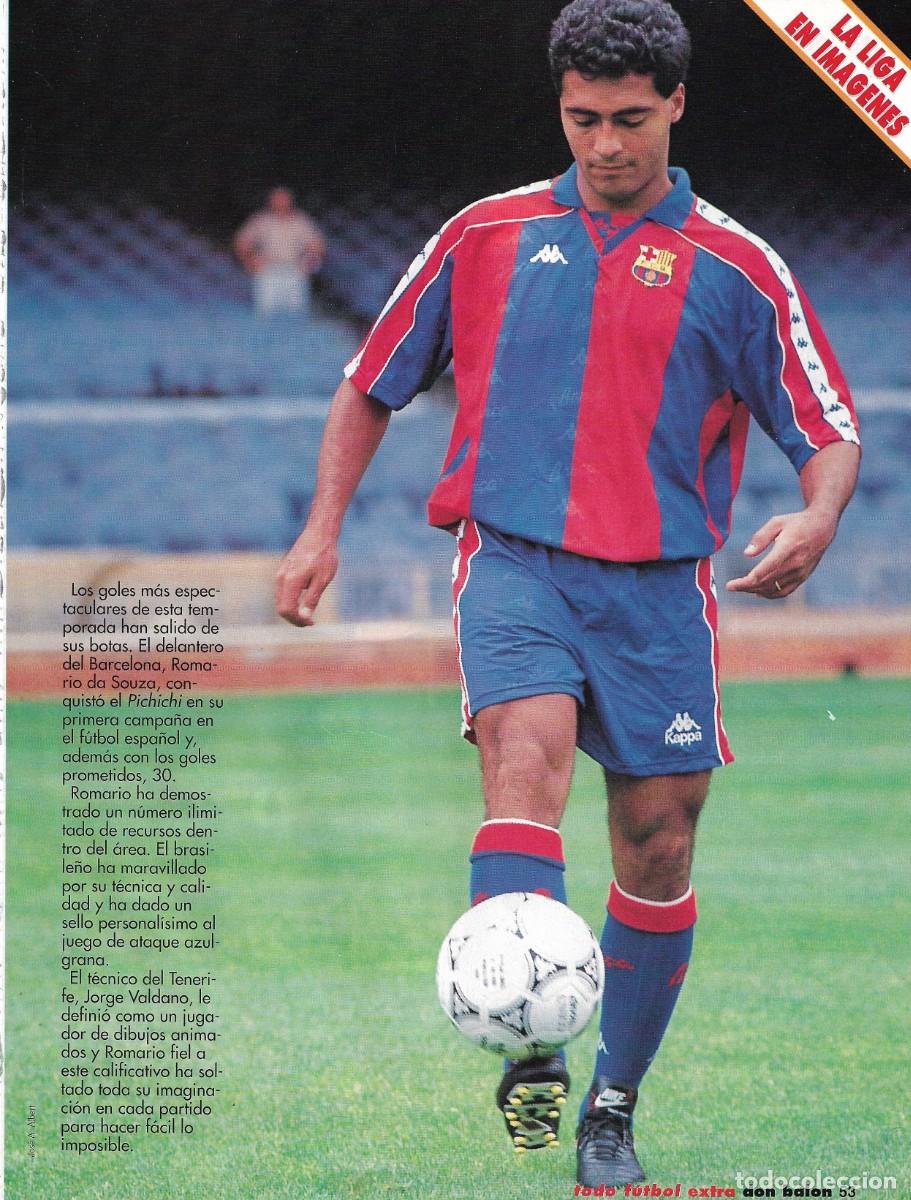 Coleccionismo deportivo: BAR&Ccedil;A: Minip&oacute;ster de ROMARIO. 1994 - Foto 1