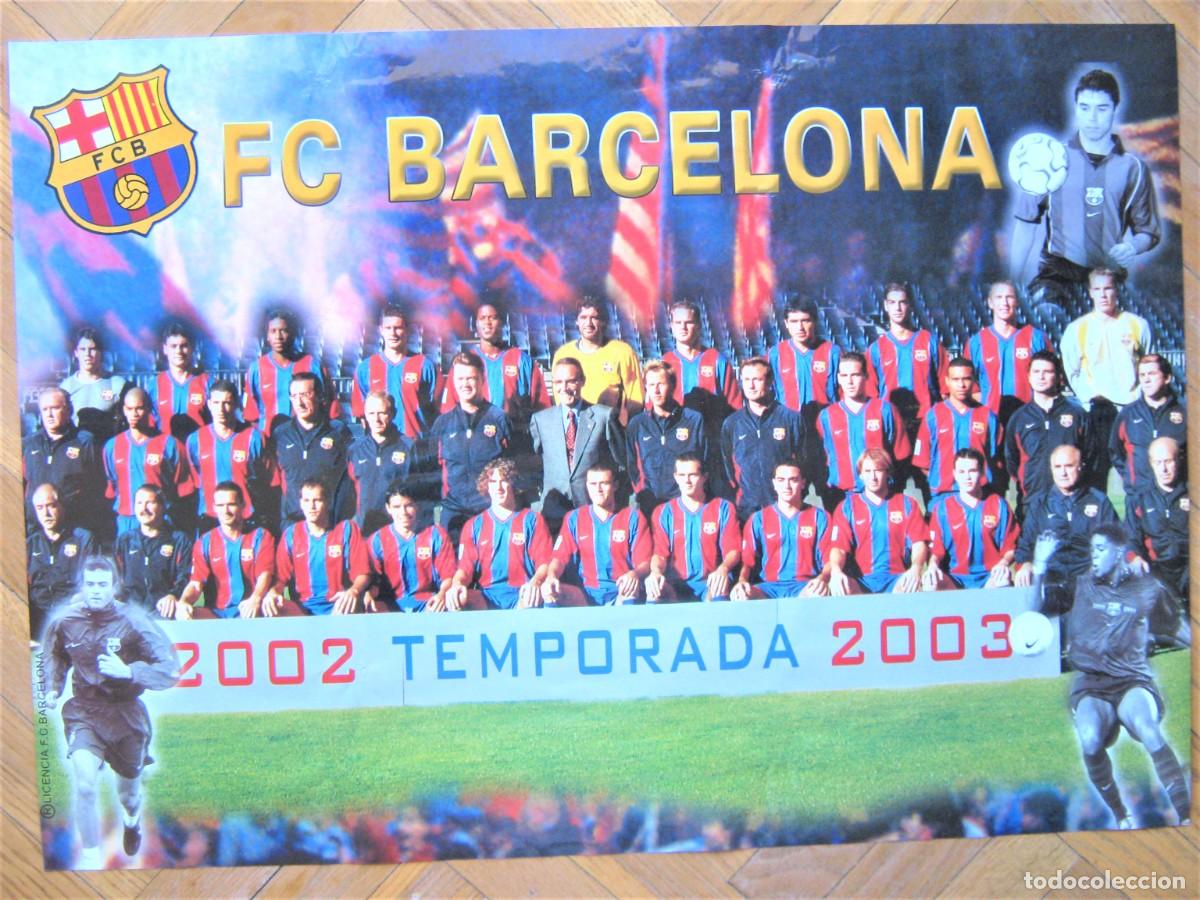 Plantilla del barcelona 2002