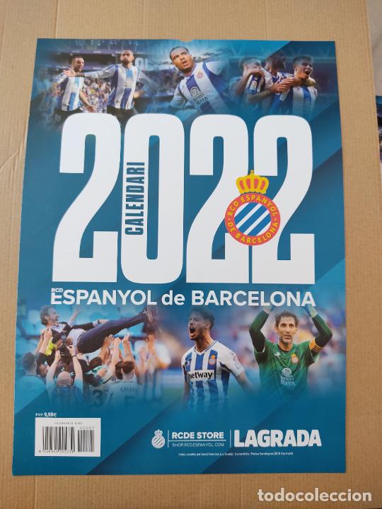 Collectionnisme sportif: PUADO RDT DIEGO LOPEZ DARDER TIPO LAMINA POSTER 1 P&Aacute;GINA CALENDARIO 2022 ESPANYOL LIGA FUTBOL 21-22