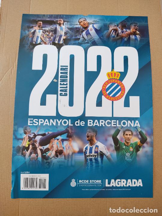 Sammelleidenschaft Sport: PUADO RDT DIEGO LOPEZ DARDER TIPO LAMINA POSTER 1 P&Aacute;GINA CALENDARIO 2022 ESPANYOL LIGA FUTBOL 21-22