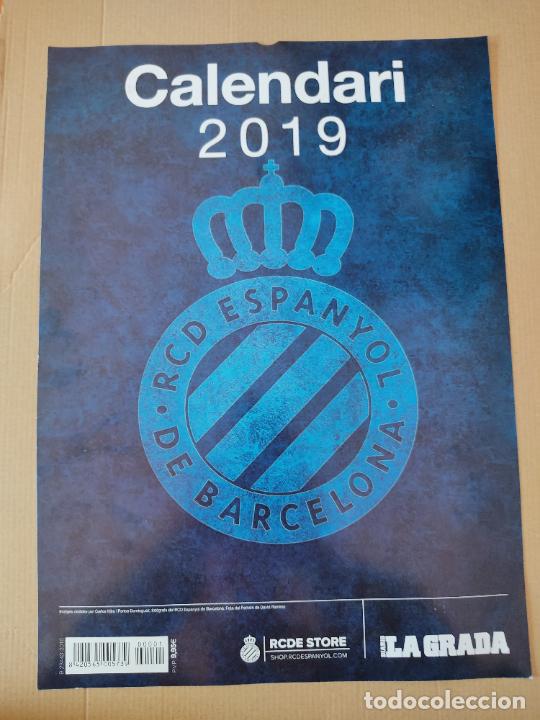 Sammelleidenschaft Sport: ESCUDO TIPO LAMINA POSTER 1 P&Aacute;GINA CALENDARIO 2019 ESPANYOL LIGA FUTBOL 19-20
