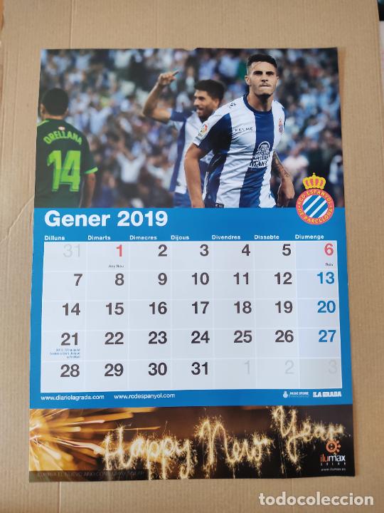 Sammelleidenschaft Sport: MARIO HERMOSO GENER TIPO LAMINA POSTER 1 P&Aacute;GINA CALENDARIO 2019 ESPANYOL LIGA FUTBOL 19-20