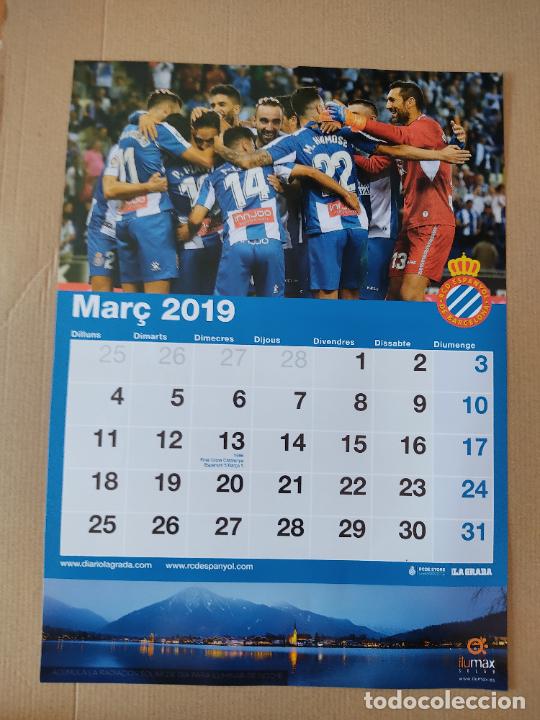 Sammelleidenschaft Sport: EQUIPO PLANTILLA MASCULINO MAR&Ccedil; TIPO LAMINA POSTER 1 P&Aacute;G CALENDARIO 2019 ESPANYOL LIGA FUTBOL 19-20