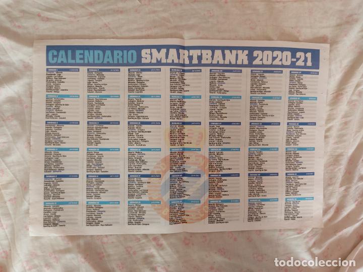 Collectionnisme sportif: ESPANYOL P&Oacute;STER 2 PAG DIARIO GRADA LIGA FUTBOL 2020-2021 CALENDARIO SMARTBANK 20-21 + FERRAN JUTGL&Agrave;
