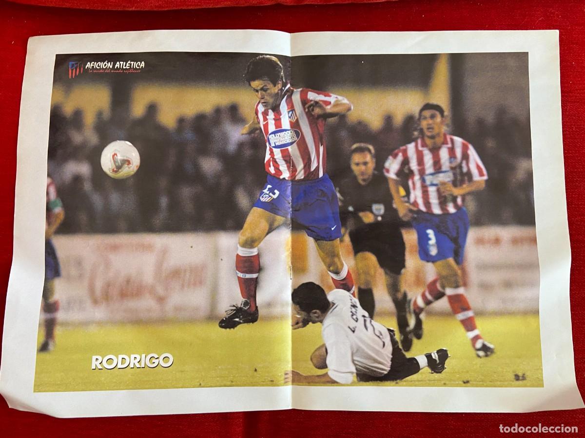 Collectionnisme sportif: DOBLE POSTER ATLETICO MADRID RODRIGO Y SERGI BARJUAN LUIS ENRIQUE BARCELONA