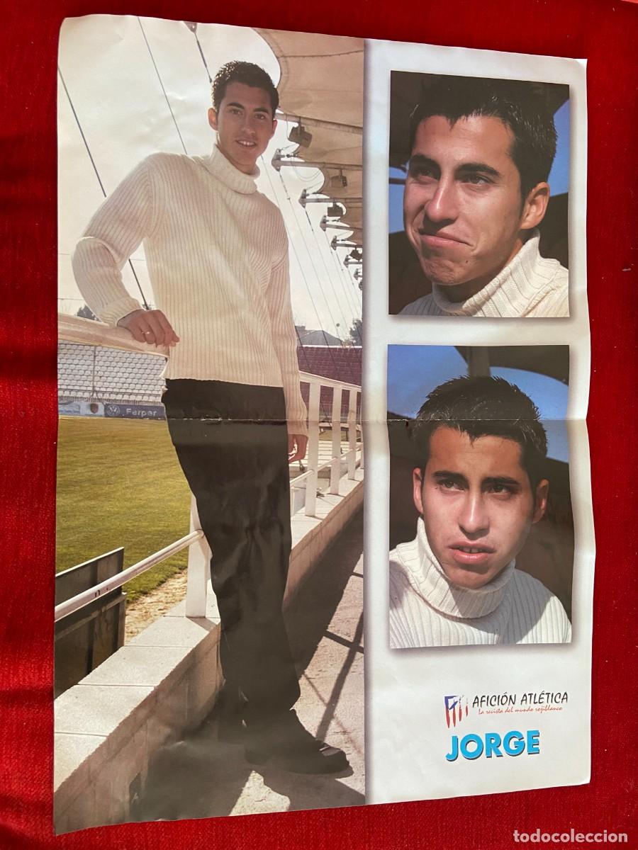 Collectionnisme sportif: DOBLE POSTER ATLETICO MADRID JORGE Y ALBERTINI