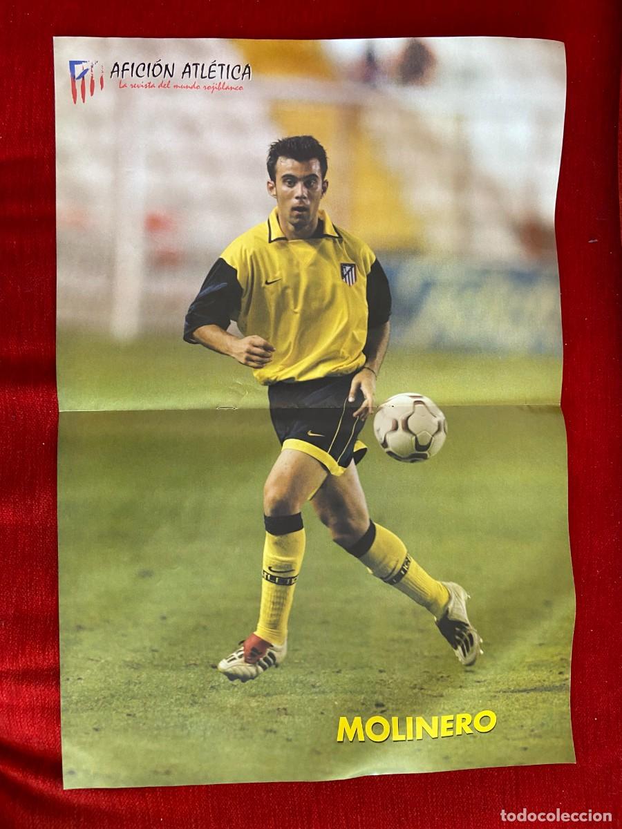 Collectionnisme sportif: DOBLE POSTER ATLETICO MADRID MOLINERO Y IBAGAZA