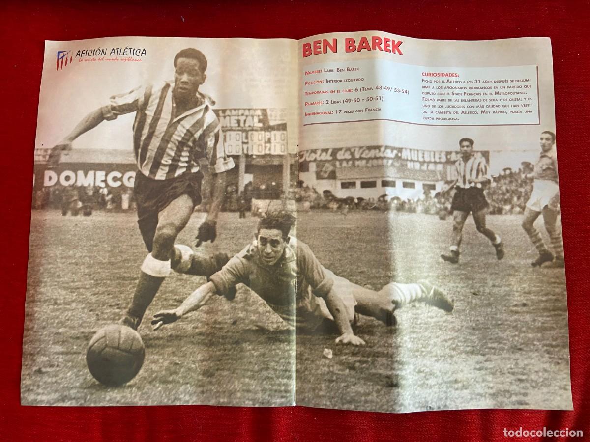 Collectionnisme sportif: DOBLE POSTER ATLETICO MADRID BEN BAREK Y DANI