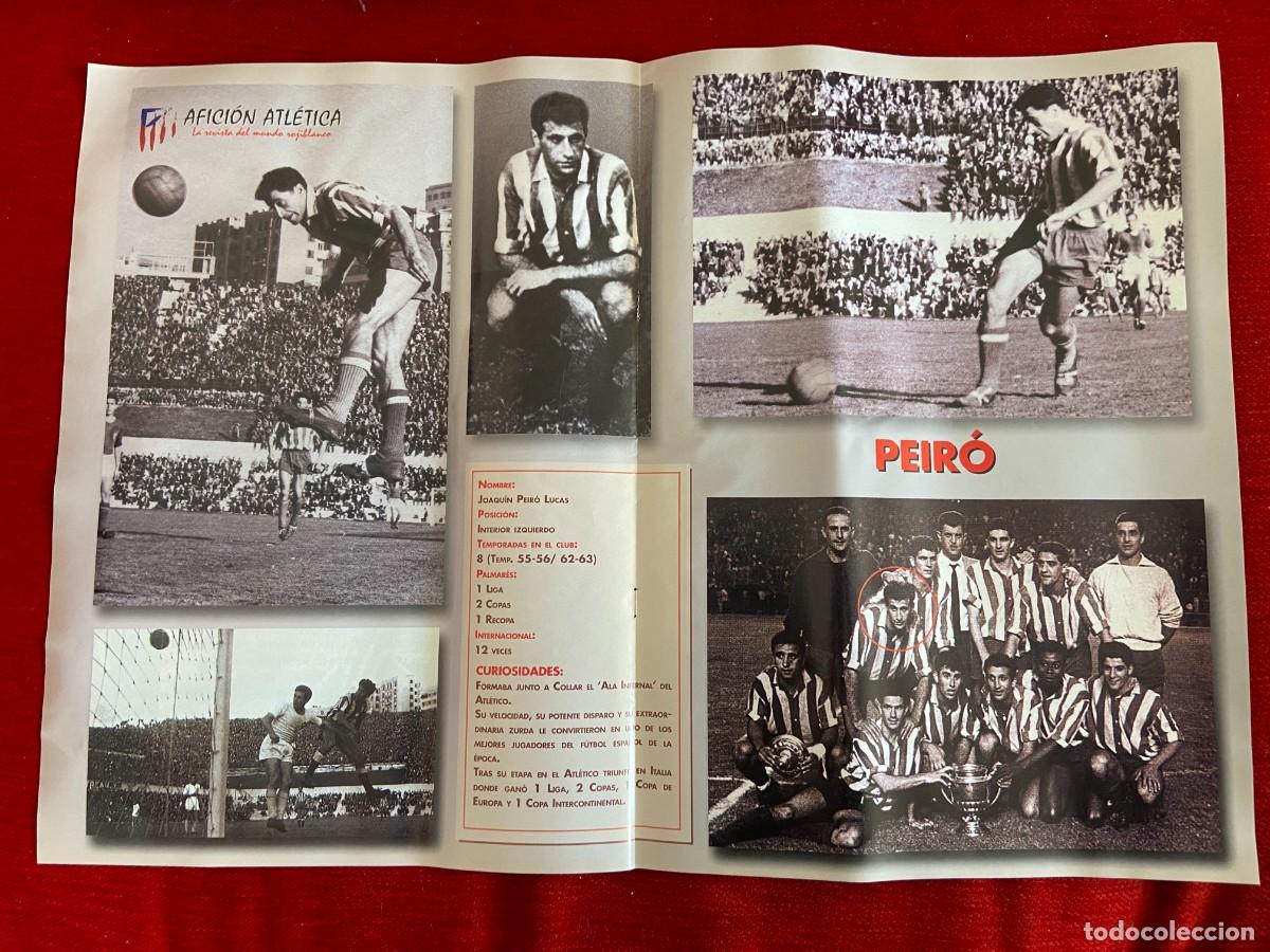 Collectionnisme sportif: DOBLE POSTER ATLETICO MADRID JOAQUIN PEIRO Y ESTEBAN