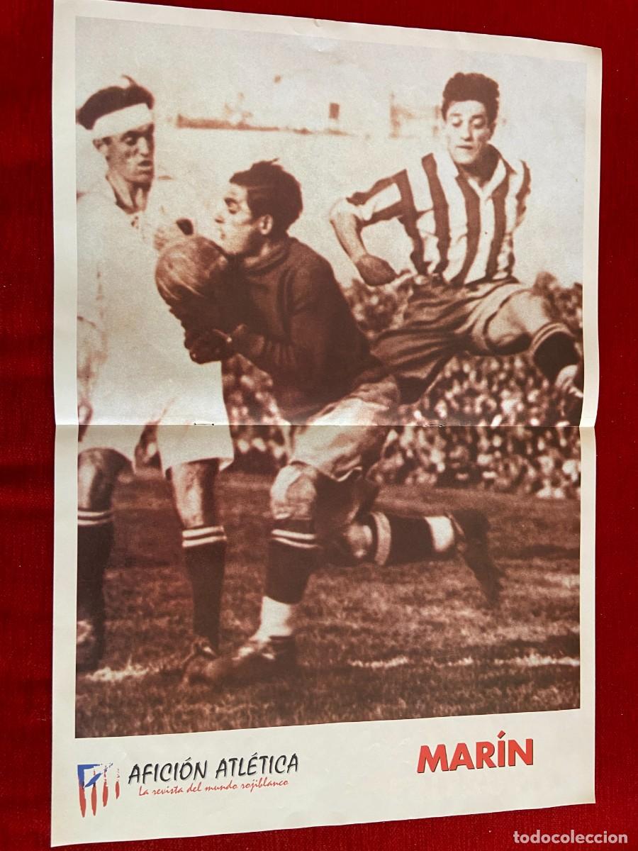 Collectionnisme sportif: DOBLE POSTER ATLETICO MADRID MARIN Y ESTEBAN