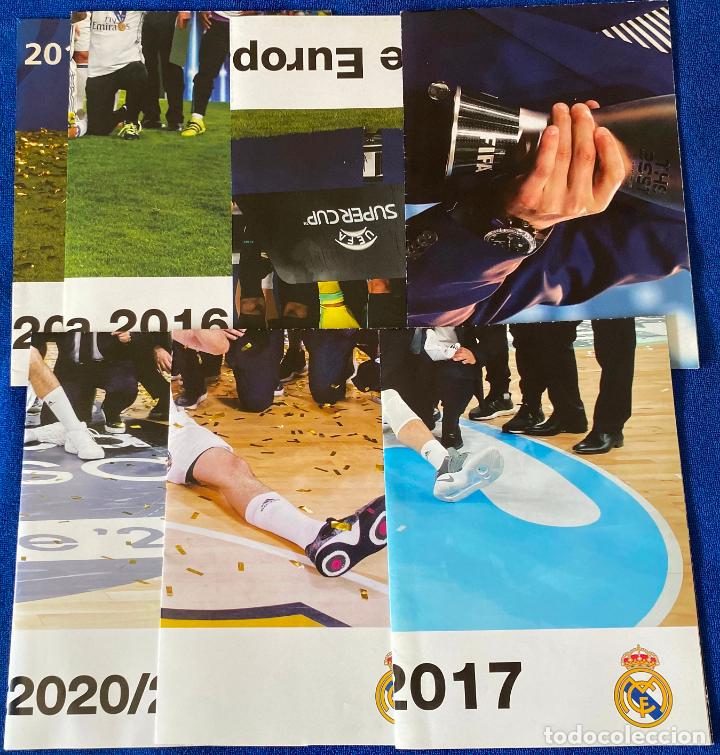Collectionnisme sportif: Lote de posters de gran tama&ntilde;o del Real Madrid - Futbol y Baloncesto - Revista Real Madrid