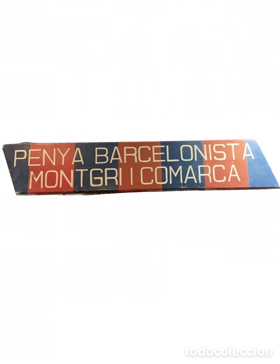 Coleccionismo deportivo: Cartel fcb - Foto 1