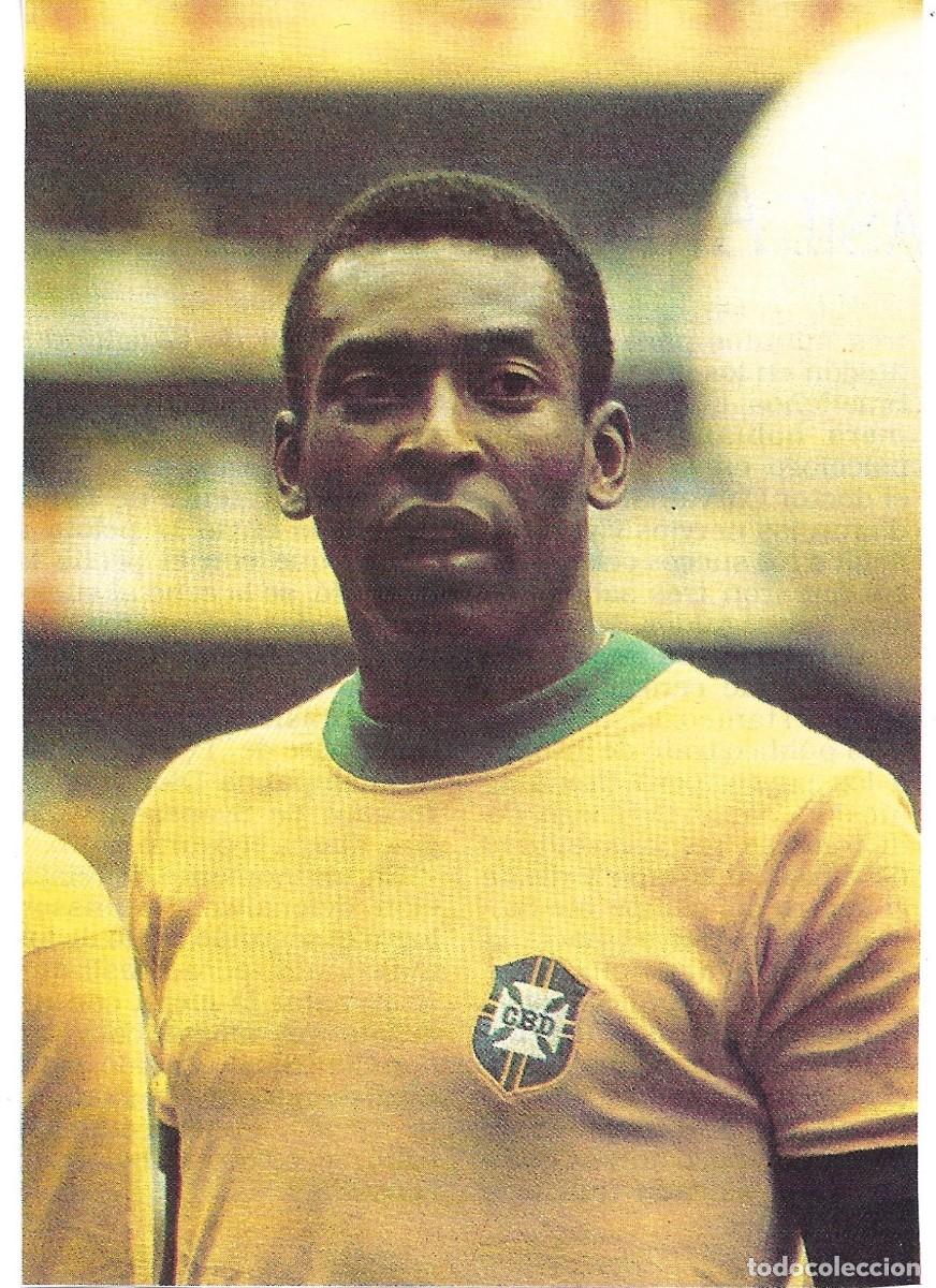 Collectionnisme sportif: SELECCI&Oacute;N DE F&Uacute;TBOL DE BRASIL: Gran recorte de PEL&Eacute;