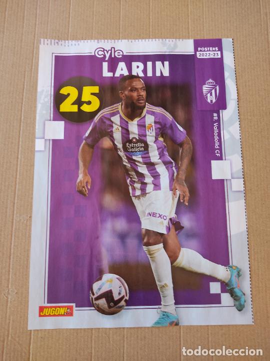 Collectionnisme sportif: CYLE LARIN VALLADOLID GONZALO ESCALANTE CADIZ LIGA 22-23 DOBLE P&Oacute;STER 1 P&Aacute;G REVISTA JUG&Oacute;N 2022-2023