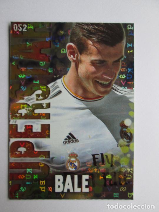 Collectionnisme sportif: #52 BALE REAL MADRID SUPERSTAR LETRAS 13 14 MUNDICROMO LIGA 2013 2014