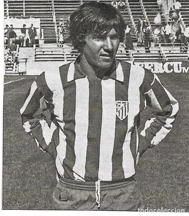 Collectionnisme sportif: ATL&Eacute;TICO DE MADRID: Peque&ntilde;o recorte de JUANITO en su etapa colchonera.