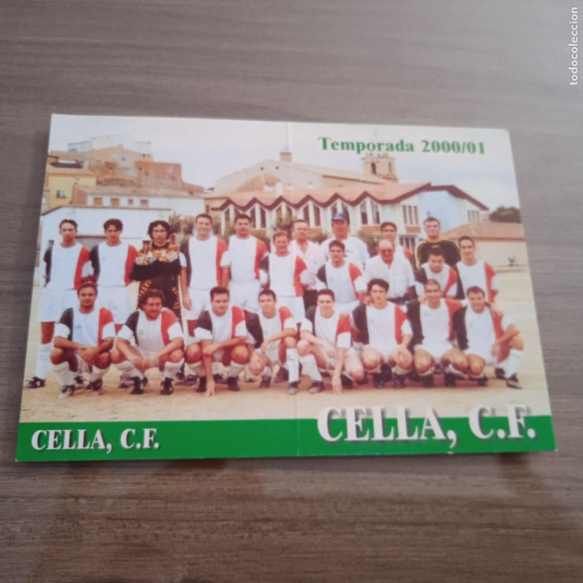 Coleccionismo deportivo: Plantilla del Cella CF Temporada 2000-01 - Foto 1
