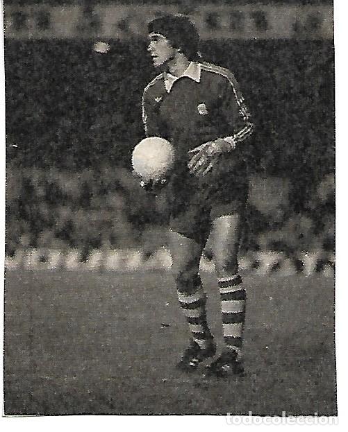 Sammelleidenschaft Sport: REAL SOCIEDAD: Recorte de ARKONADA. 1981