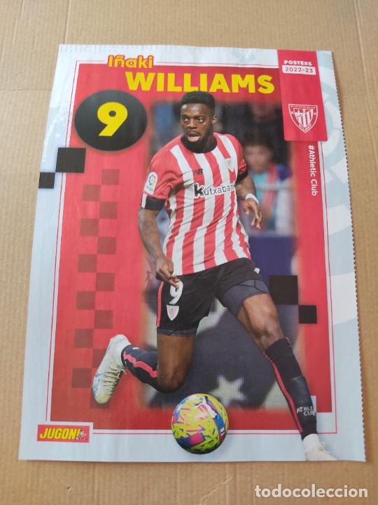Sammelleidenschaft Sport: I&Ntilde;AKI WILLIAMS ATHLETIC BILBAO TSYGANKOV GIRONA 22-23 DOBLE P&Oacute;STER 1 P&Aacute;G REVISTA JUG&Oacute;N 2022-2023