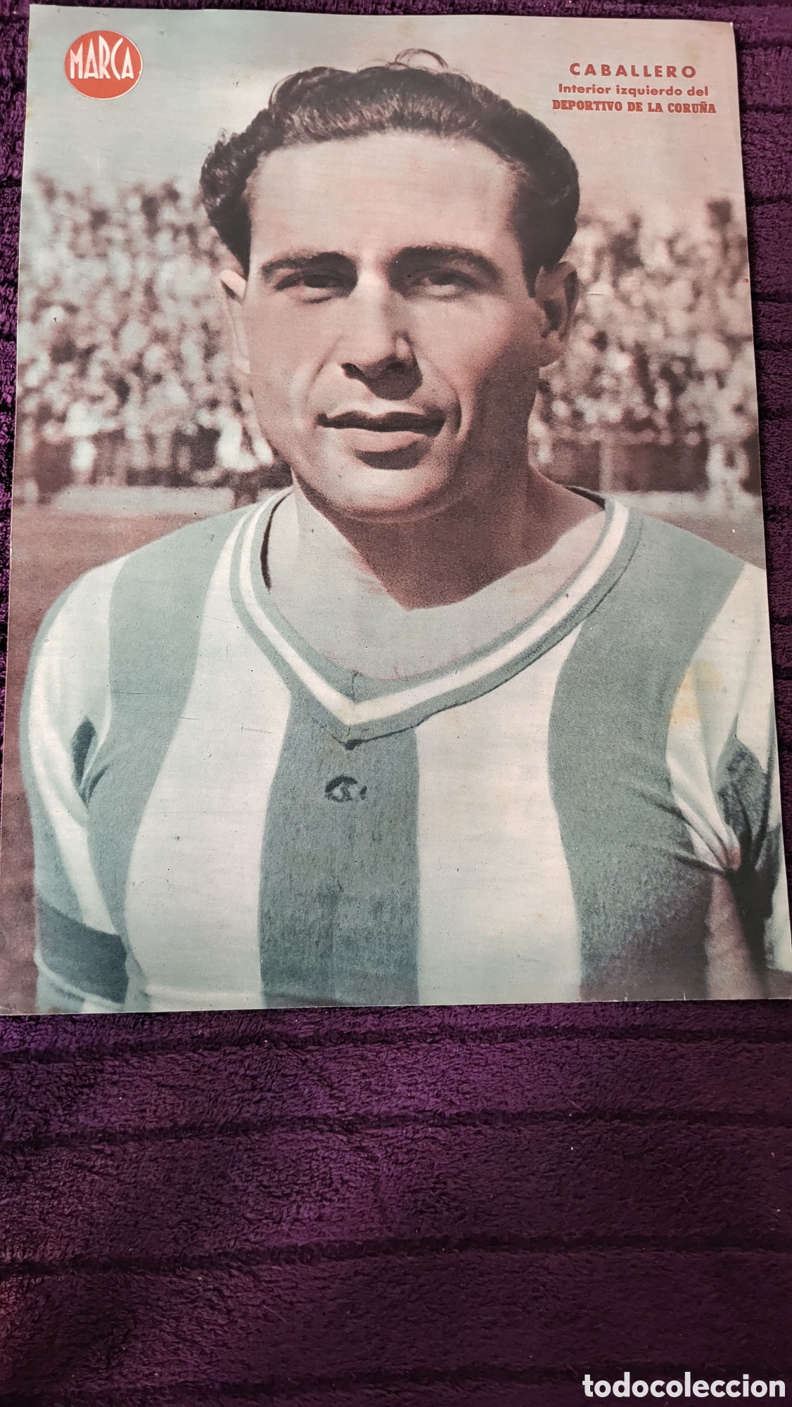 Sammelleidenschaft Sport: Lamina p&oacute;ster Caballero Deportivo de la Coru&ntilde;a