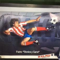 Coleccionismo deportivo: POSTER PAOLO FUTRE - ATLETICO DE MADRID - KELME