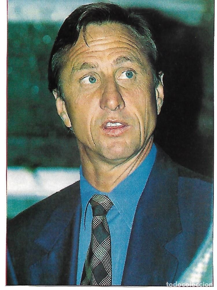Coleccionismo deportivo: Recorte de CRUYFF en primer plano - Foto 1