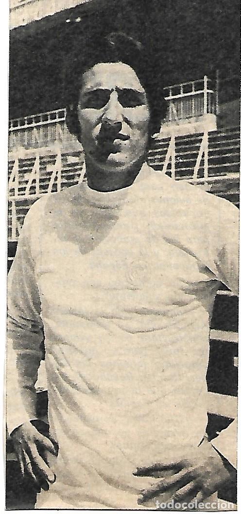 Coleccionismo deportivo: REAL MADRID: Recorte de ORTU&Ntilde;O - Foto 1