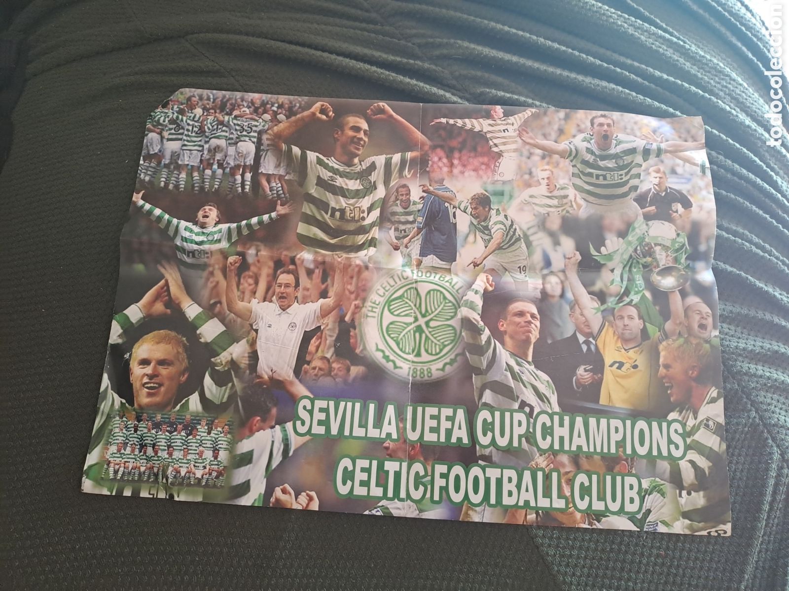 Sammelleidenschaft Sport: POSTER CELTIC GLASGOW SEVILLA UEFA CHAMPIONS