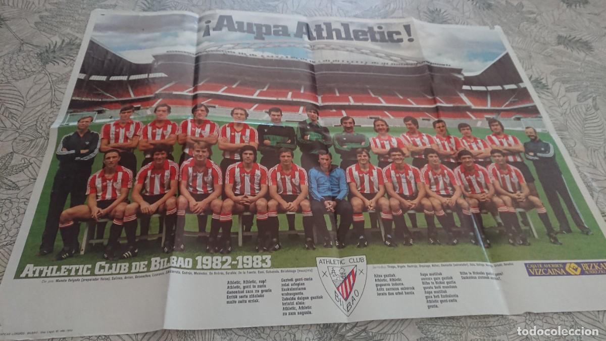Coleccionismo deportivo: P&Oacute;STER ATL&Eacute;TICO BILBAO 1983 - Foto 1