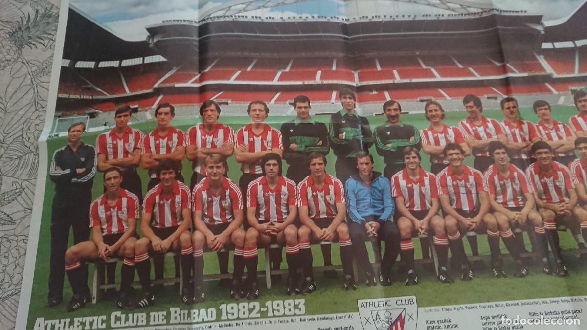 Coleccionismo deportivo: P&Oacute;STER ATL&Eacute;TICO BILBAO 1983 - Foto 8