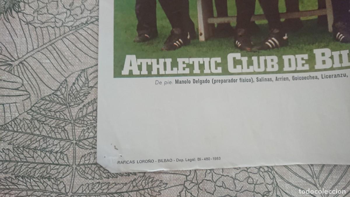 Coleccionismo deportivo: P&Oacute;STER ATL&Eacute;TICO BILBAO 1983 - Foto 12