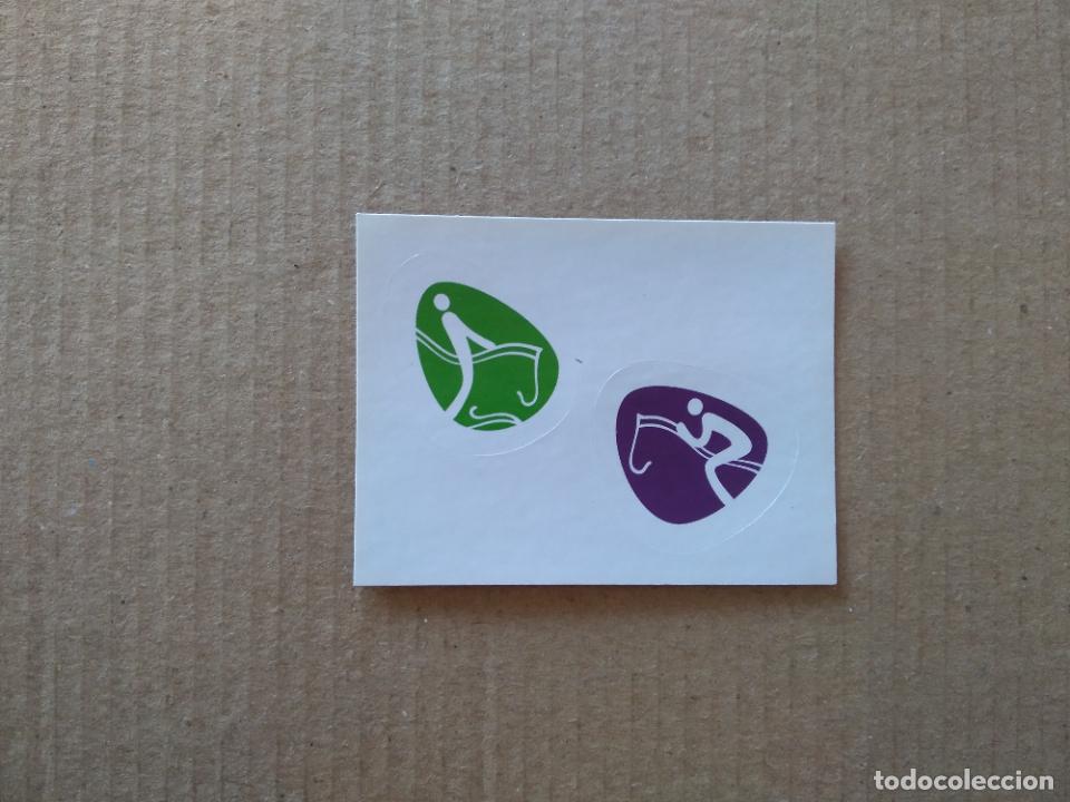 Collectionnisme sportif: A31 A32 SIMBOLO HIPICA CROMO JJOO RIO 2016 JUEGOS OL&Iacute;MPICOS EQUIPO TEAM BRASIL