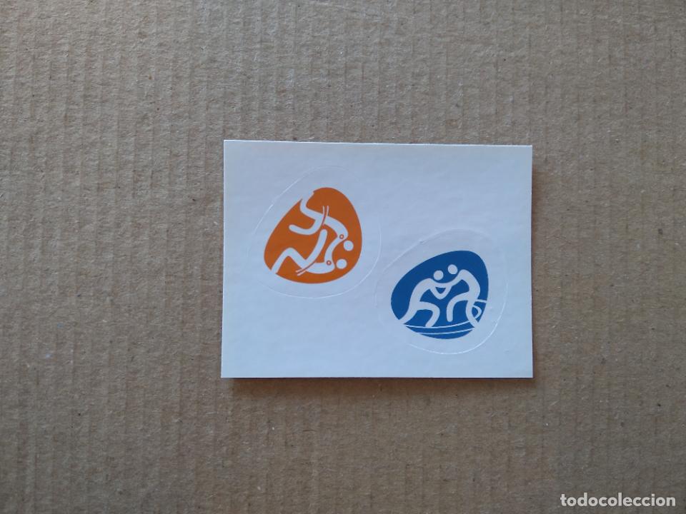 Collectionnisme sportif: A35 A36 SIMBOLO JUDO LUCHA CROMO JJOO RIO 2016 JUEGOS OL&Iacute;MPICOS EQUIPO TEAM BRASIL