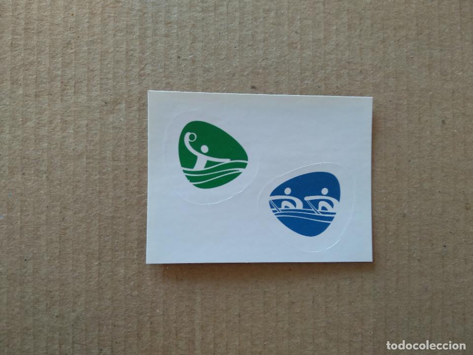 Collectionnisme sportif: A43 A44 SIMBOLO WATERPOLO REMO CROMO JJOO RIO 2016 JUEGOS OL&Iacute;MPICOS EQUIPO TEAM BRASIL