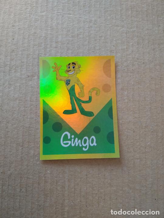 Sammelleidenschaft Sport: M6 MASCOTA GINGA CROMO JJOO RIO 2016 JUEGOS OL&Iacute;MPICOS EQUIPO TEAM BRASIL