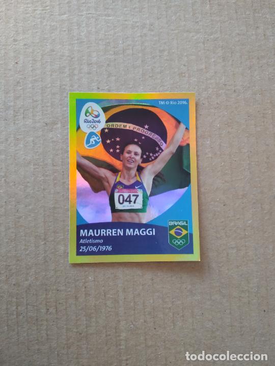 Sammelleidenschaft Sport: M8 MAURREN MAGGI ATLETISMO CROMO JJOO RIO 2016 JUEGOS OL&Iacute;MPICOS EQUIPO TEAM BRASIL
