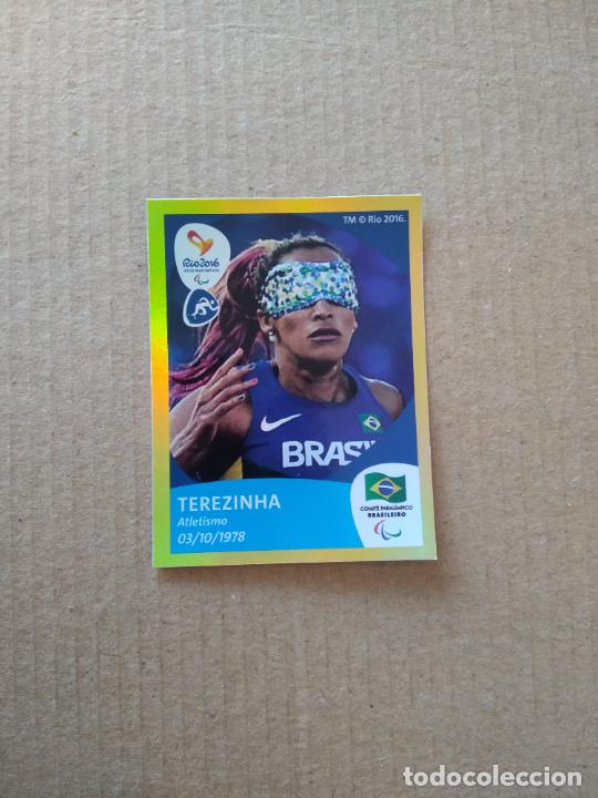 Sammelleidenschaft Sport: M9 TEREZINHA ATLETISMO CROMO JJOO RIO 2016 JUEGOS OL&Iacute;MPICOS EQUIPO TEAM BRASIL