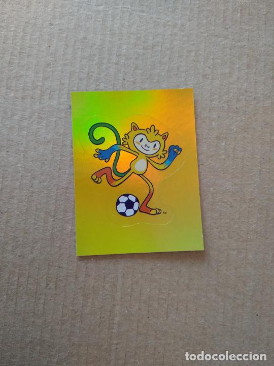 Sammelleidenschaft Sport: M21 MASCOTA VINICIUS FUTBOL CROMO JJOO RIO 2016 JUEGOS OL&Iacute;MPICOS EQUIPO TEAM BRASIL