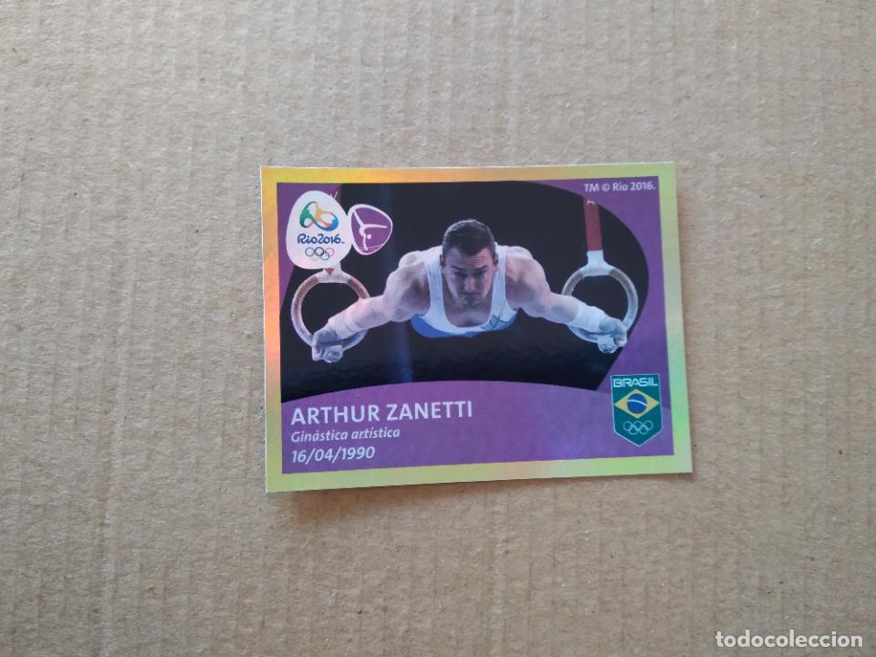 Sammelleidenschaft Sport: M24 ARTHUR ZANETTI GIMNASIA ART&Iacute;STICA CROMO JJOO RIO 2016 JUEGOS OL&Iacute;MPICOS EQUIPO TEAM BRASIL