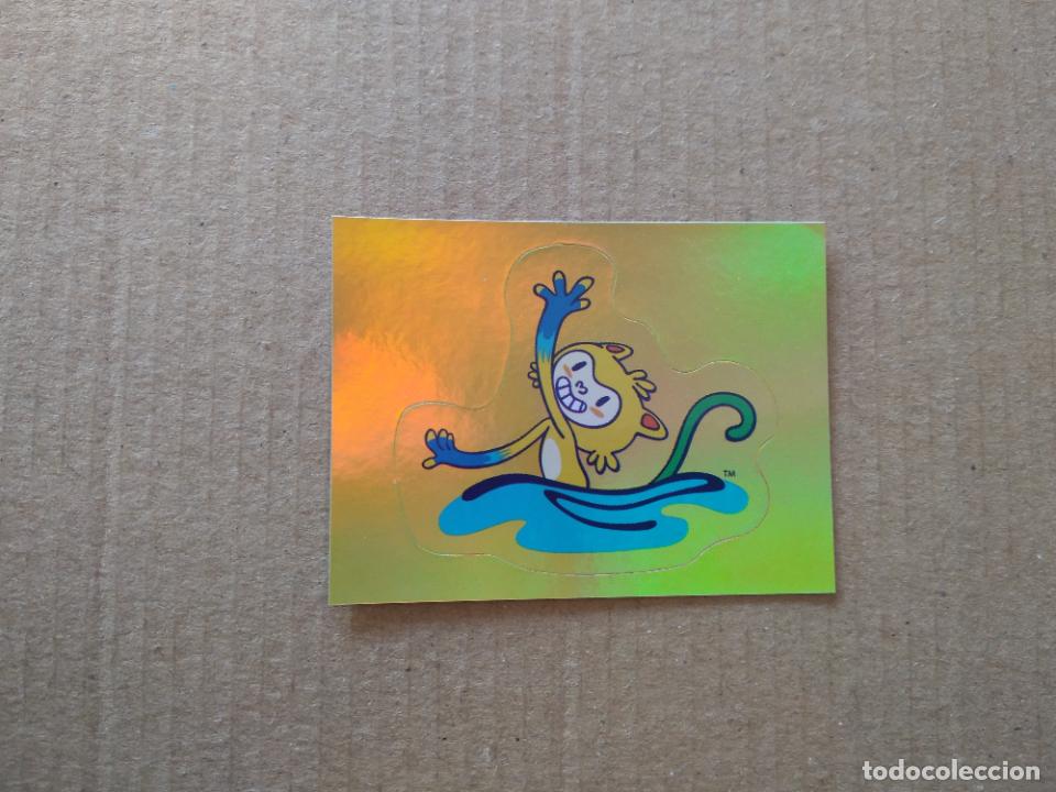 Collectionnisme sportif: M30 MASCOTA VINICIUS NATACION SINCRONIZADA CROMO JJOO RIO 2016 JUEGOS OL&Iacute;MPICOS EQUIPO TEAM BRASIL