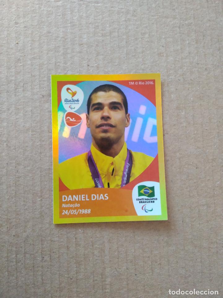 Collectionnisme sportif: M33 DANIEL DIAS NATACION CROMO JJOO RIO 2016 JUEGOS OL&Iacute;MPICOS EQUIPO TEAM BRASIL