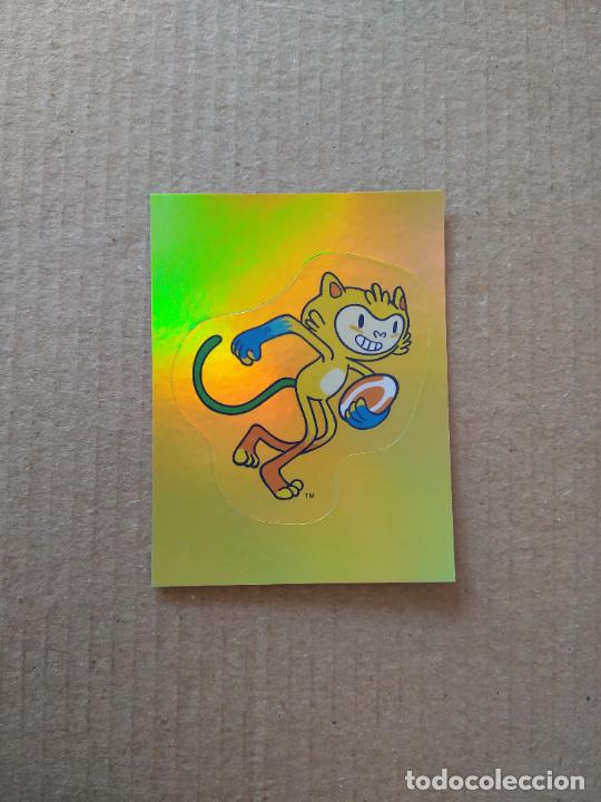 Collectionnisme sportif: M36 MASCOTA VINICIUS RUGBY CROMO JJOO RIO 2016 JUEGOS OL&Iacute;MPICOS EQUIPO TEAM BRASIL