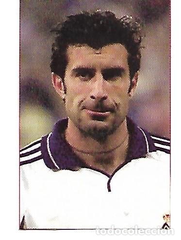 Coleccionismo deportivo: REAL MADRID: Recorte de FIGO. 2001 - Foto 1