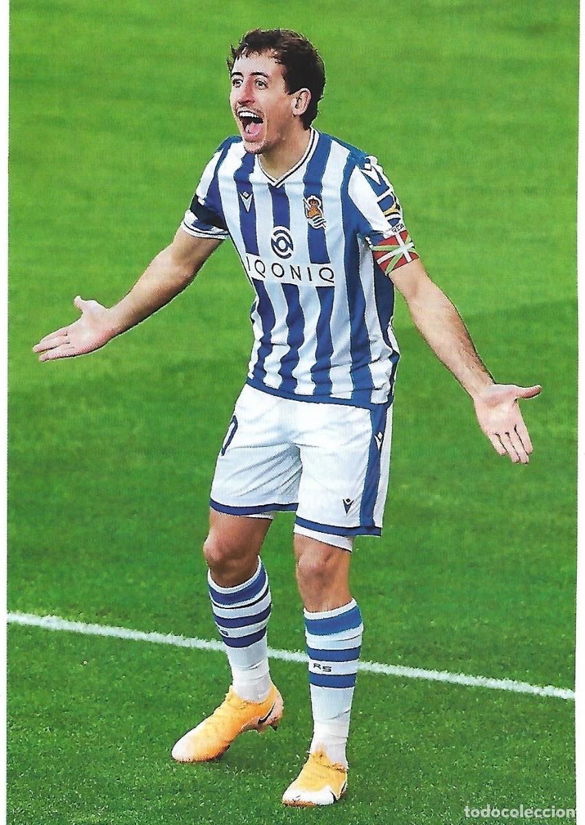 Sammelleidenschaft Sport: REAL SOCIEDAD: Gran recorte de MIKEL OYARZ&Aacute;BAL. 2021
