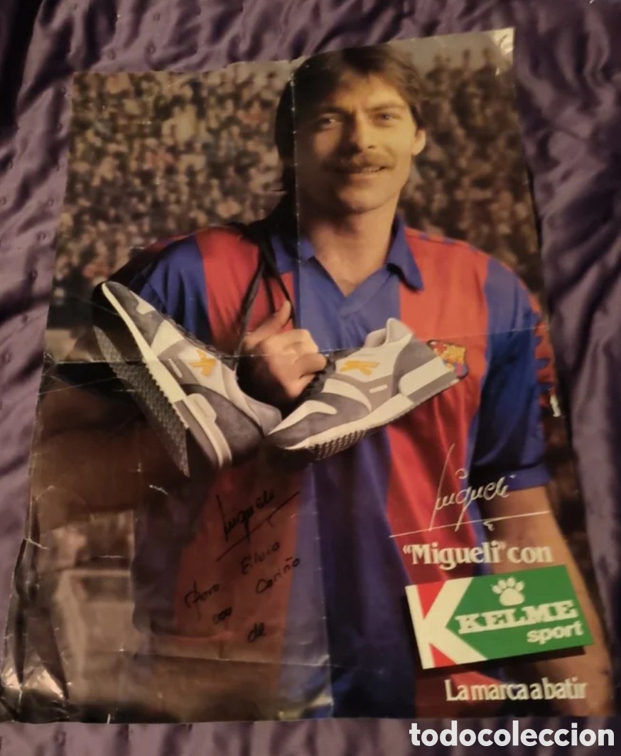 Coleccionismo deportivo: Firma de Migueli - Foto 3