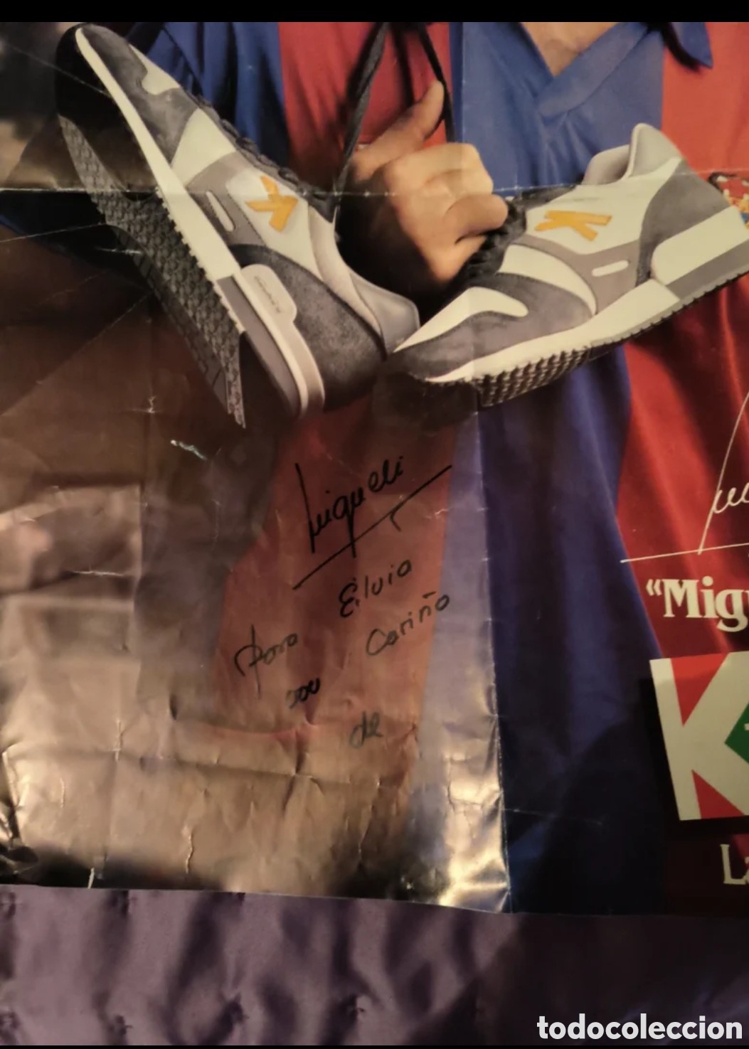 Coleccionismo deportivo: Firma de Migueli - Foto 1