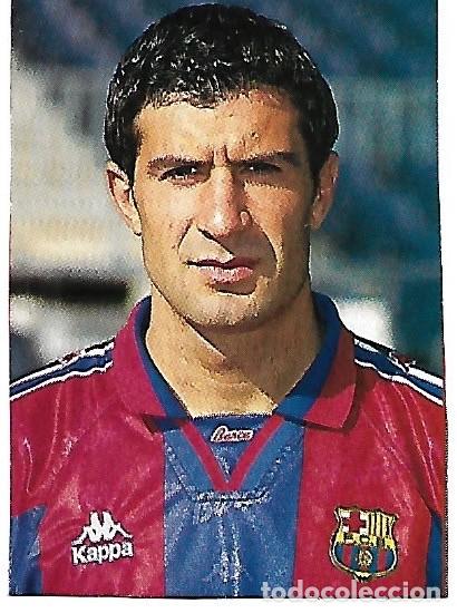 Coleccionismo deportivo: BAR&Ccedil;A: Recorte de FIGO. 1997 - Foto 1