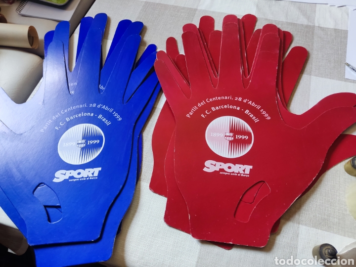 Collectionnisme sportif: 12 manos FC Barcelona partit del centenari 1999