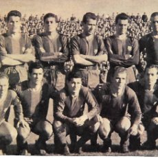 Coleccionismo deportivo: BARÇA: GRAN RECORTE DE UN EQUIPO DE LA TEMPORADA 57-58